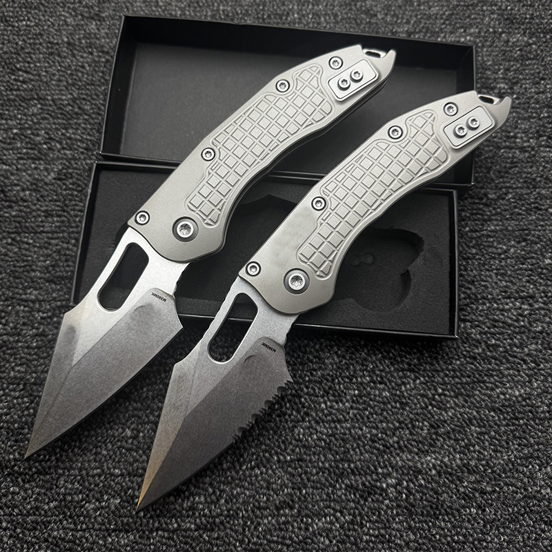 Pocket Knife Ceramic - LEMIFSHE Stitch RamL Manico manuale in