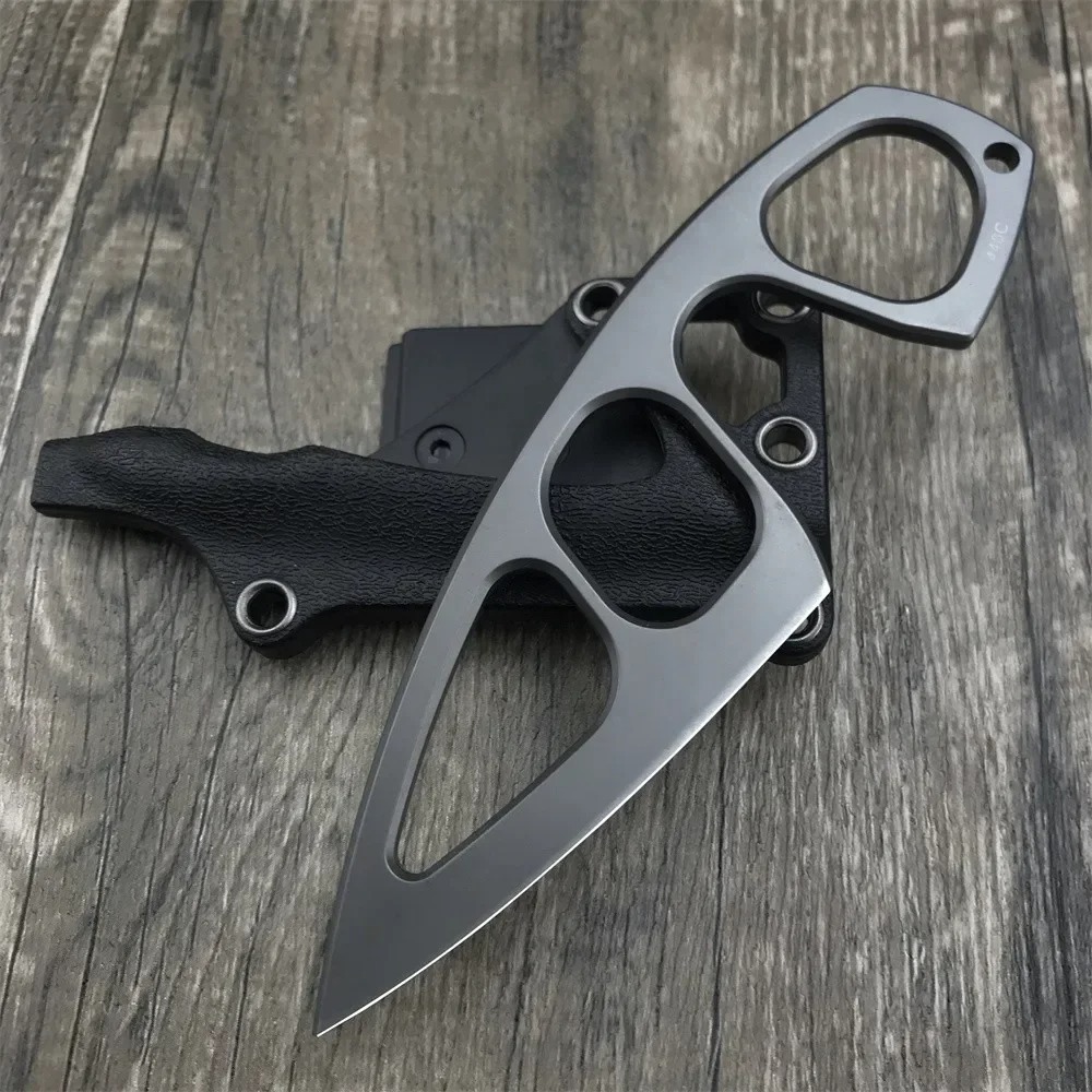 Edc Pocket Carry Fixed Blade - Coltello da Collo ad Alta Durezza
