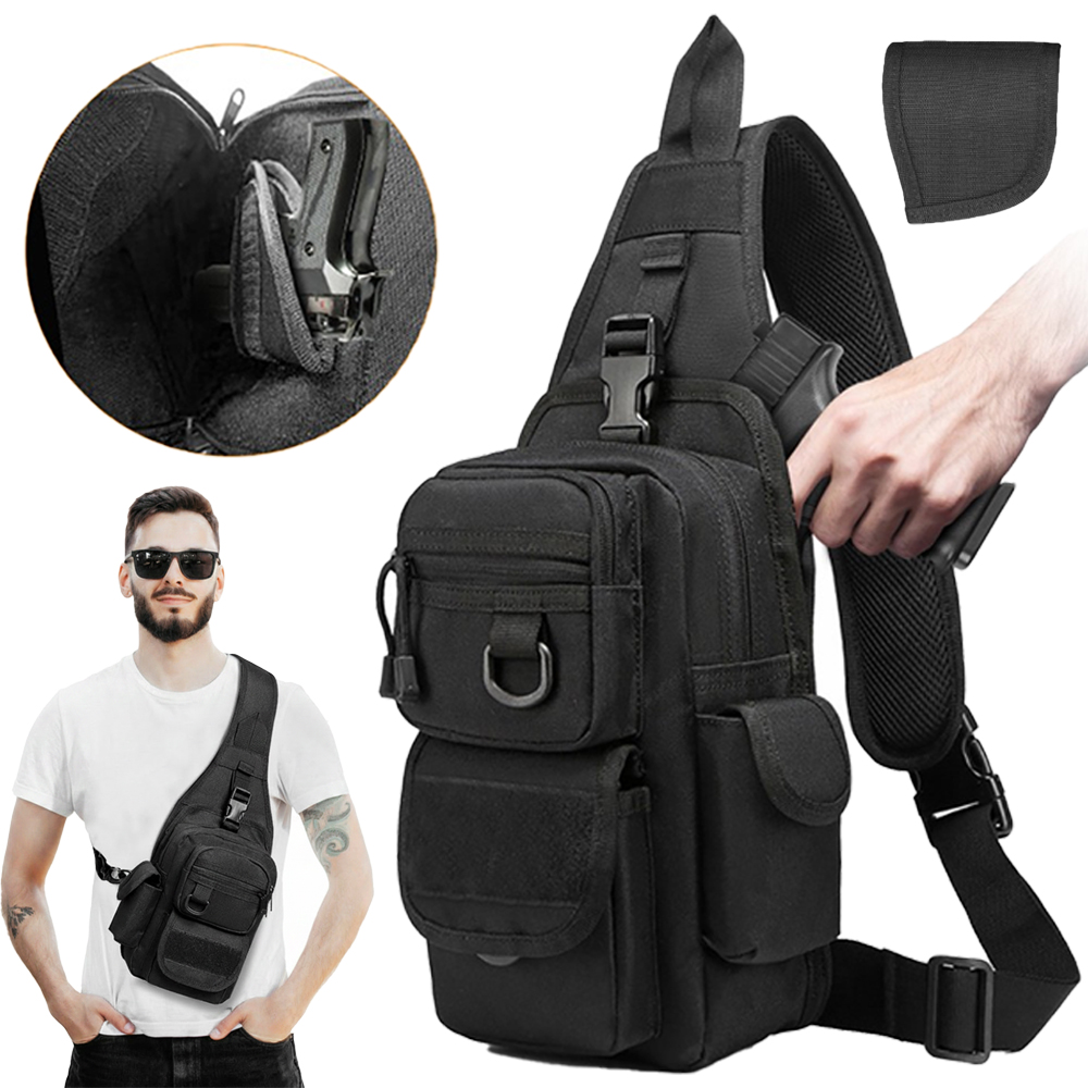 Edc Carry Backpack - Borsa Tattica per Pistola, Borsa a