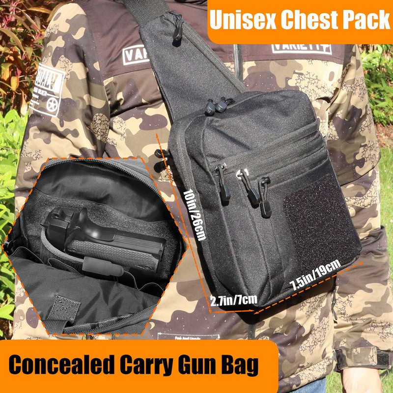 Nuova borsa tattica da petto,  - Edc Carry Backpack recensione e prezzo