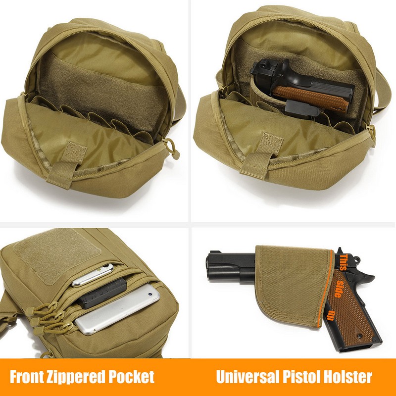 Nuova borsa tattica da petto,  - Edc Carry Backpack recensione e prezzo