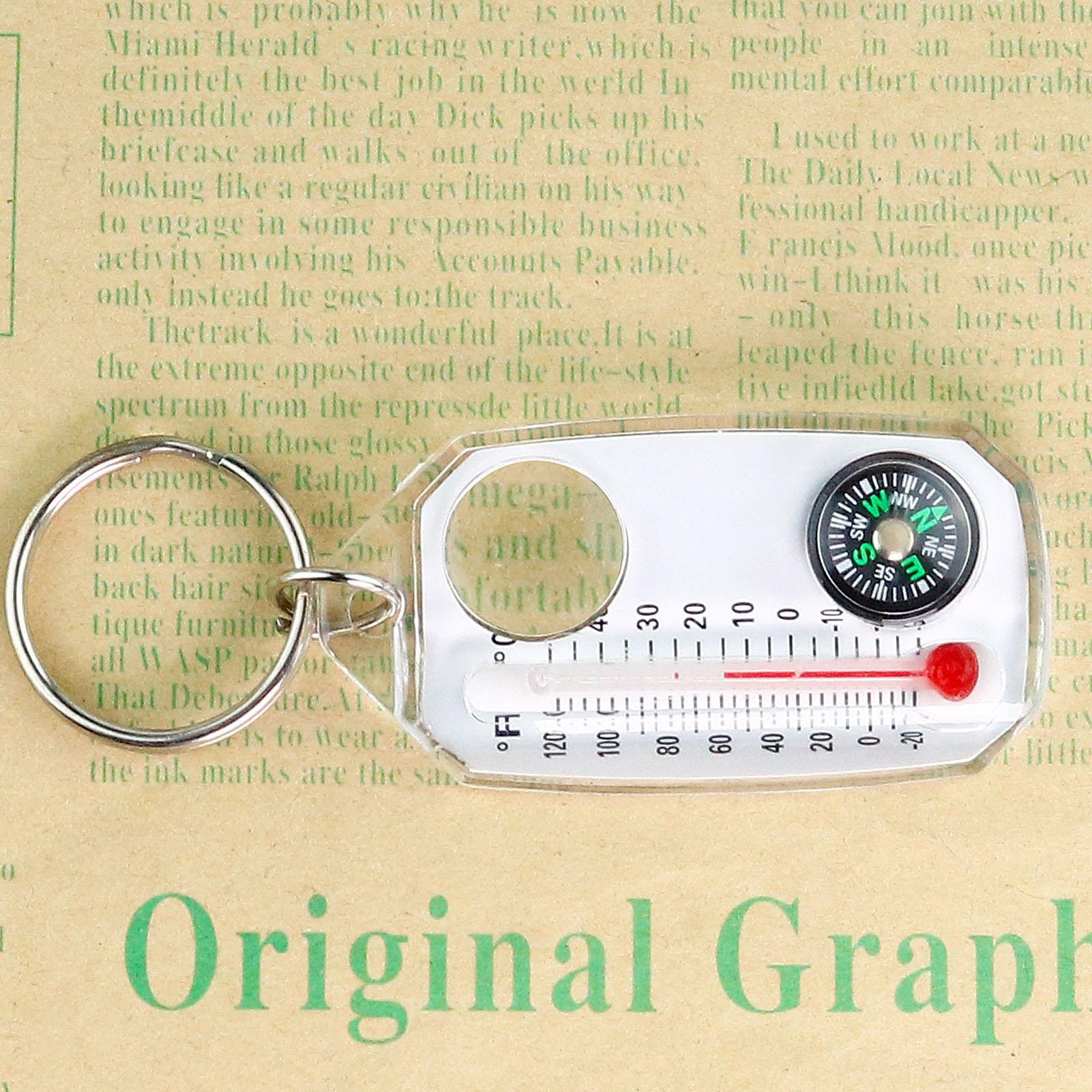 Bussola di sopravvivenza tasca - Compass Keychain Mini recensione e prezzo