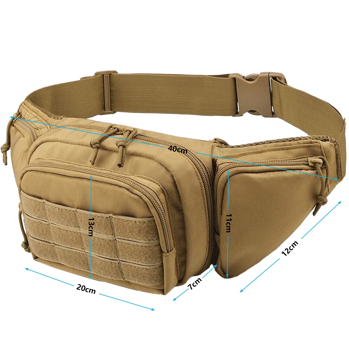 Mini Borsa Tattica da Cintura  - Edc Carry Backpack recensione e prezzo