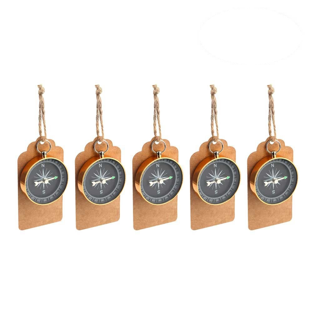 6 Pezzi di Eleganti Bussole in - Compass Keychain Mini recensione e prezzo
