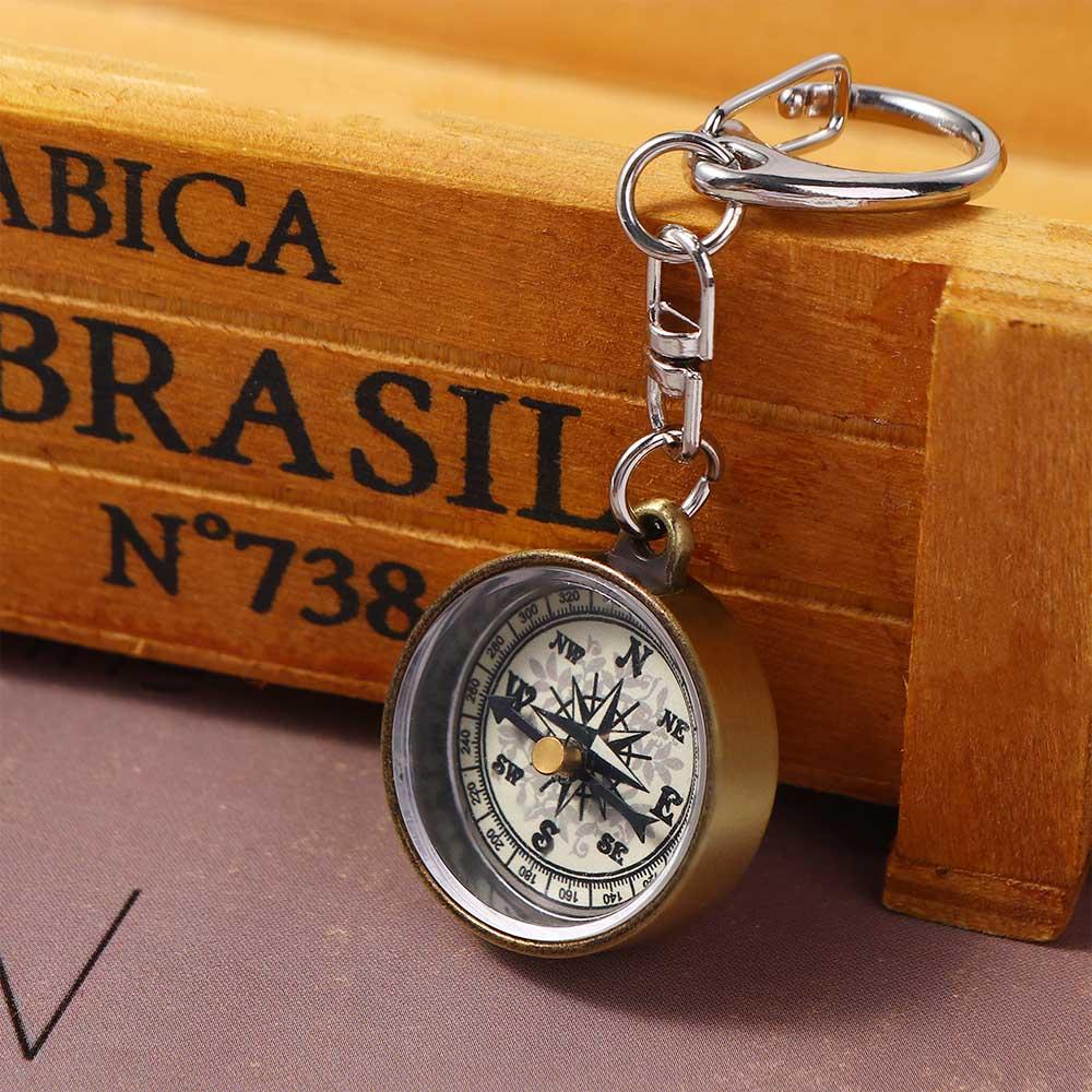 1 Pezzo Portachiavi in Lega di - Compass Keychain Mini recensione e prezzo