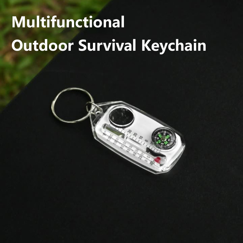 Bussola, Termometro e Lente d' - Compass Keychain Mini recensione e prezzo