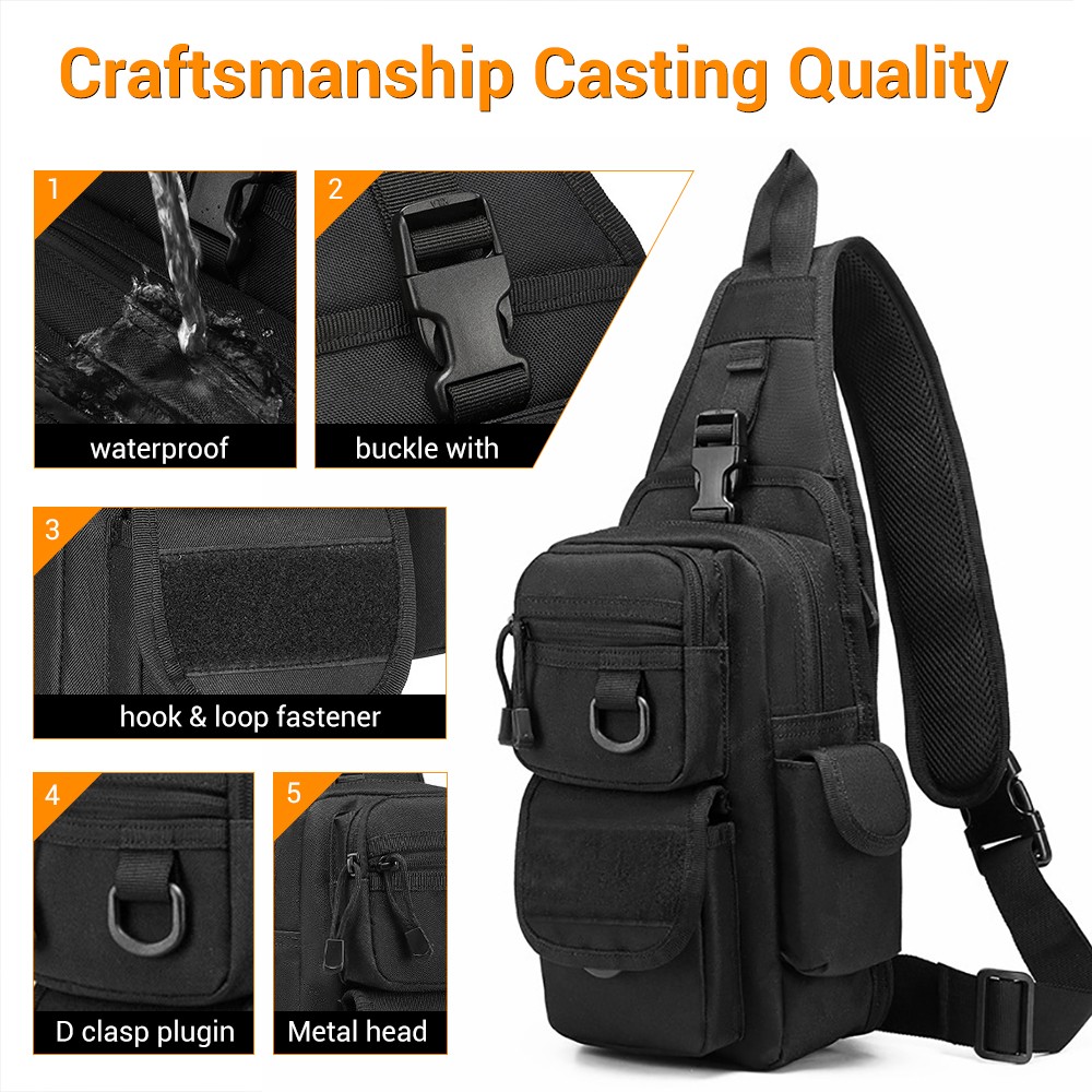 Borsa Tattica per Pistola, Bor - Edc Carry Backpack recensione e prezzo