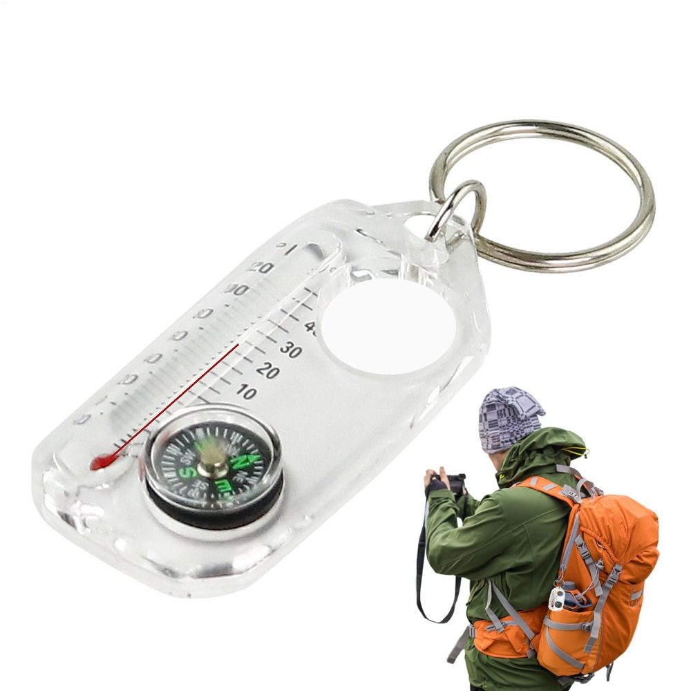 Funzione portatile 3 in 1 Mini - Compass Keychain Mini recensione e prezzo